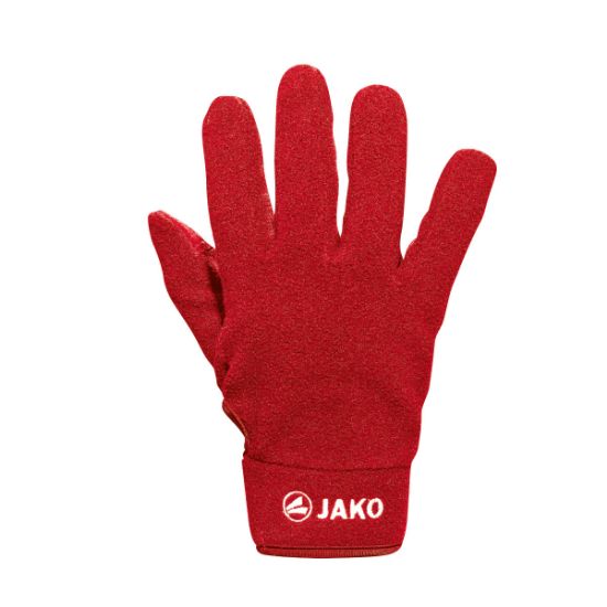 Afbeeldingen van Spelershandschoenen fleece rood