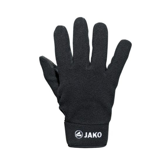 Afbeeldingen van Spelershandschoenen fleece zwart