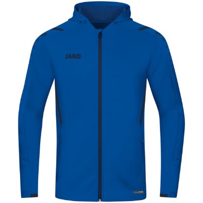 Afbeeldingen van Jas met kap Challenge royal/marine
