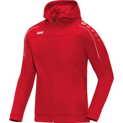 Afbeeldingen van Jas met kap Classico rood