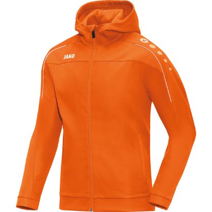 Afbeeldingen van Jas met kap Classico fluo oranje