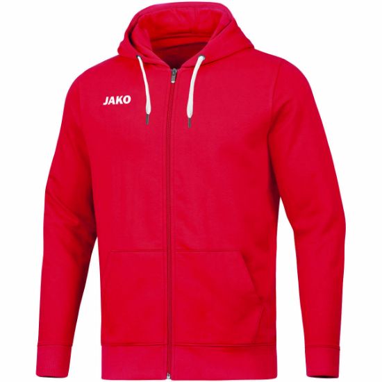 Afbeeldingen van Jas met kap Base rood