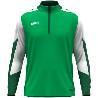 Afbeeldingen van Ziptop Dynamic groen/wit/donkergroen