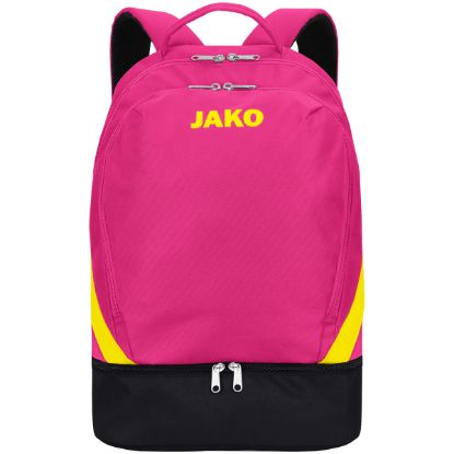 Afbeeldingen van Rugzak Iconic  pink/zwart/fluogeel