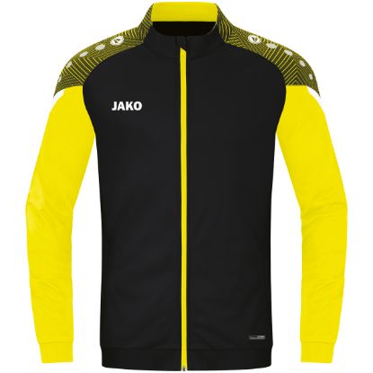 Afbeeldingen van Polyestervest Performance zwart/zachtgeel