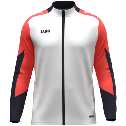 Afbeeldingen van Polyestervest Dynamic wit/koraal/marine