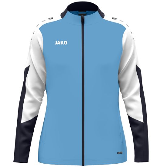 Afbeeldingen van Polyestervest Dynamic damesmaten hemelsblauw/wit/marine