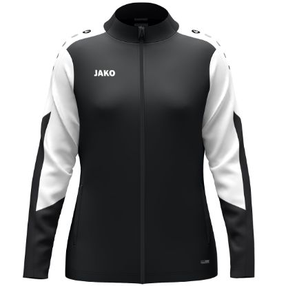Afbeeldingen van Polyestervest Dynamic damesmaten zwart/wit/antraciet
