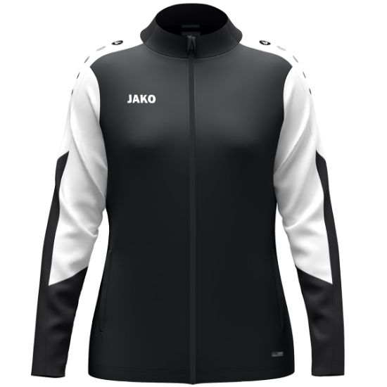 Afbeeldingen van Polyestervest Dynamic damesmaten zwart/wit/antraciet