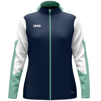 Afbeeldingen van Polyestervest Dynamic damesmaten marine/wit/munt