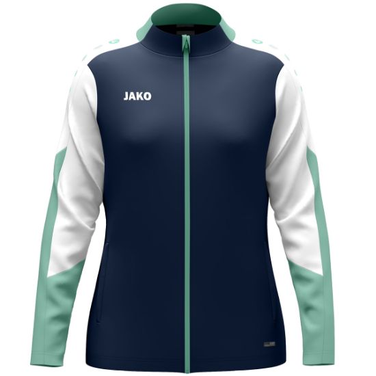 Afbeeldingen van Polyestervest Dynamic damesmaten marine/wit/munt