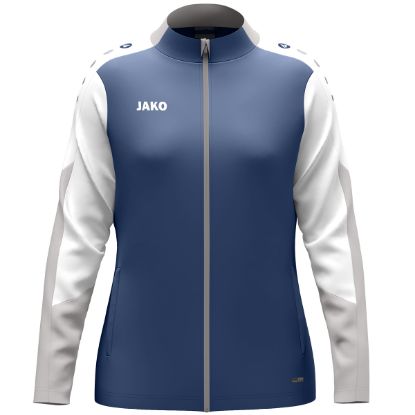 Afbeeldingen van Polyestervest Dynamic damesmaten nachtblauw/wit/lichtgrijs