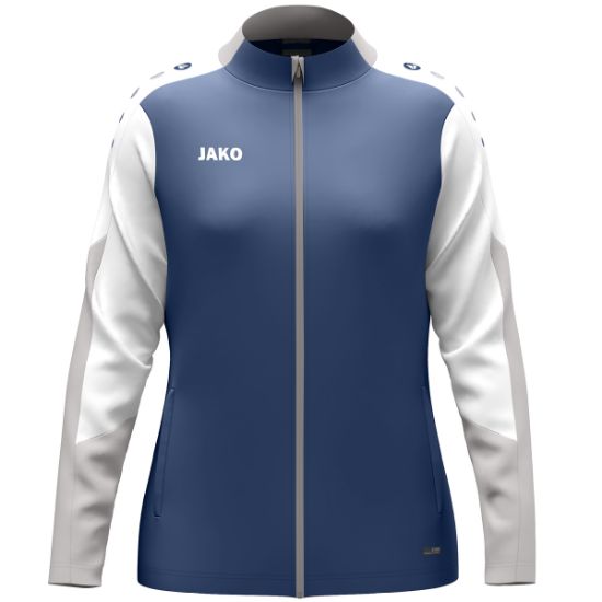 Afbeeldingen van Polyestervest Dynamic damesmaten nachtblauw/wit/lichtgrijs