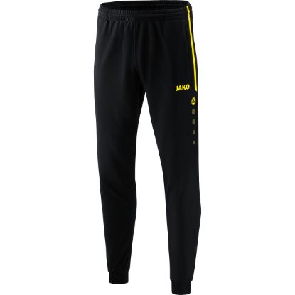 Afbeeldingen van Polyesterbroek Competition 2.0 zwart/fluogeel
