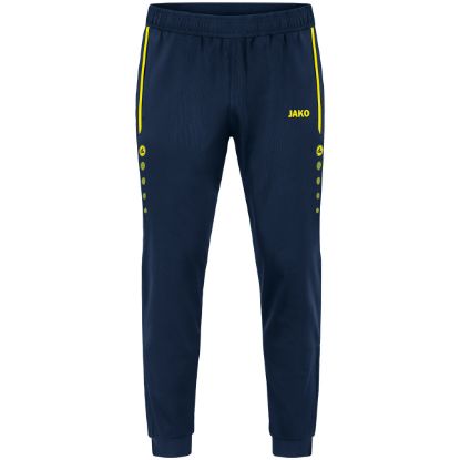 Afbeeldingen van Polyesterbroek Allround marine/ fluogeel