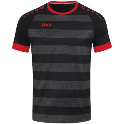 Afbeeldingen van Shirt Celtic Melange KM zwart/sportrood