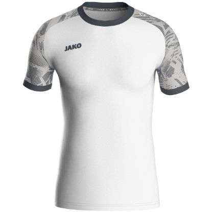 Afbeeldingen van Shirt Iconic KM wit/zachtgrijs/antra light