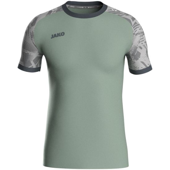 Afbeeldingen van Shirt Iconic KM mintgroen/zachtgrijs/antra light