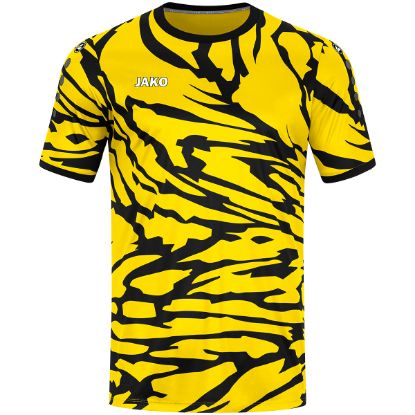 Afbeeldingen van Shirt Animal KM citroen/zwart