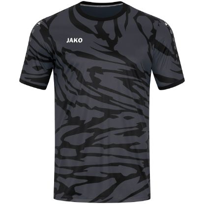 Afbeeldingen van Shirt Animal KM antraciet/zwart