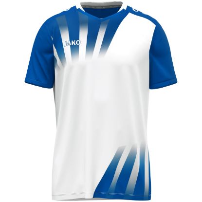 Afbeeldingen van Shirt Vintage KM wit/royal