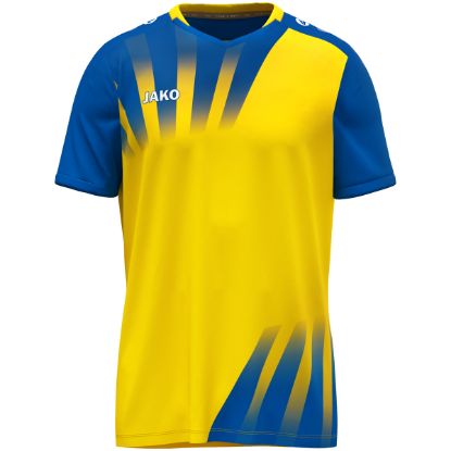 Afbeeldingen van Shirt Vintage KM geel/royal