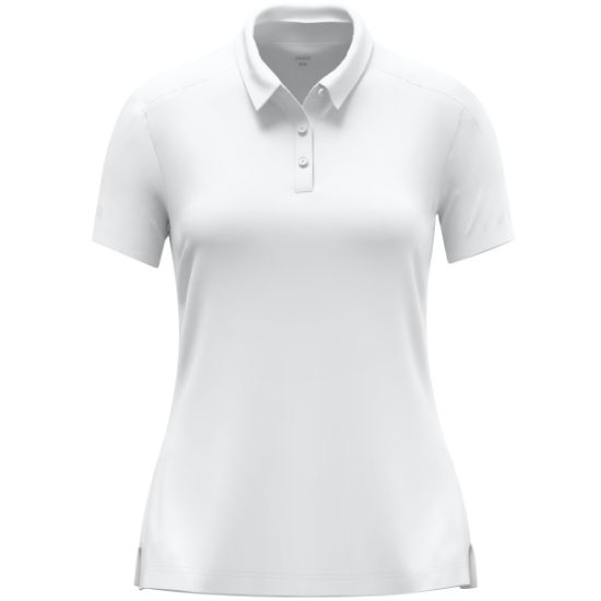 Afbeeldingen van Polo Uni damesmaten wit