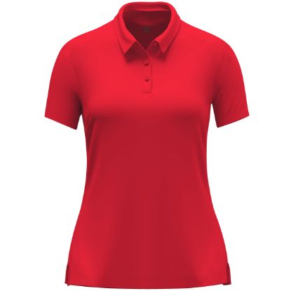 Afbeeldingen van Polo Uni damesmaten rood