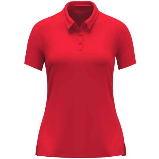 Afbeeldingen van Polo Uni damesmaten rood