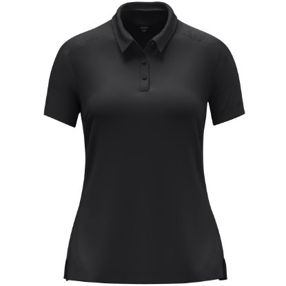Afbeeldingen van Polo Uni damesmaten zwart
