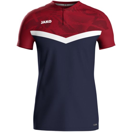 Afbeeldingen van Polo Iconic marine/chillrood