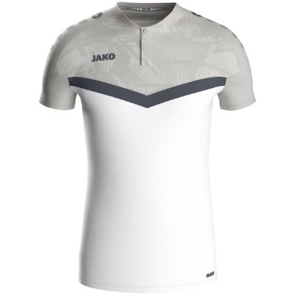 Afbeeldingen van Polo Iconic wit/zachtgrijs/antra light