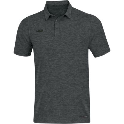 Afbeeldingen van Polo Premium Basics antraciet gemeleerd