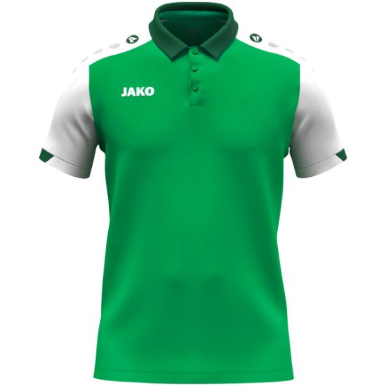 Afbeeldingen van Polo Dynamic groen/wit/donkergroen