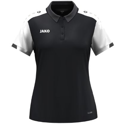 Afbeeldingen van Polo Dynamic damesmaten zwart/wit/antraciet