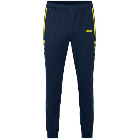 Afbeeldingen van Vrijetijdsbroek Allround marine/fluogeel