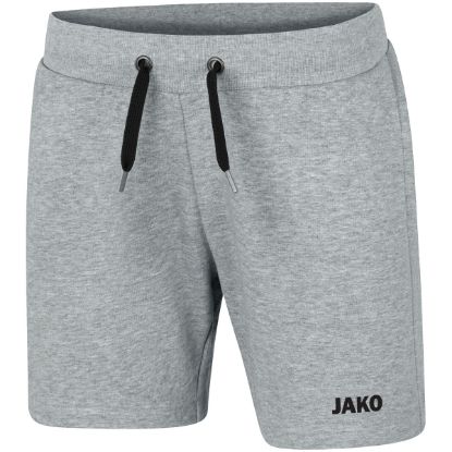 Afbeeldingen van Short Base damesmaten lichtgrijs gemeleerd
