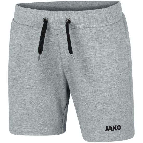 Afbeeldingen van Short Base damesmaten lichtgrijs gemeleerd