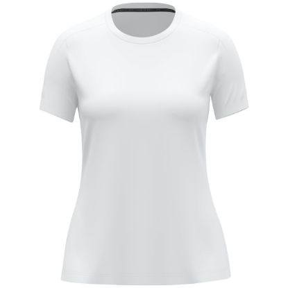 Afbeeldingen van T-Shirt Uni Damesmaten wit