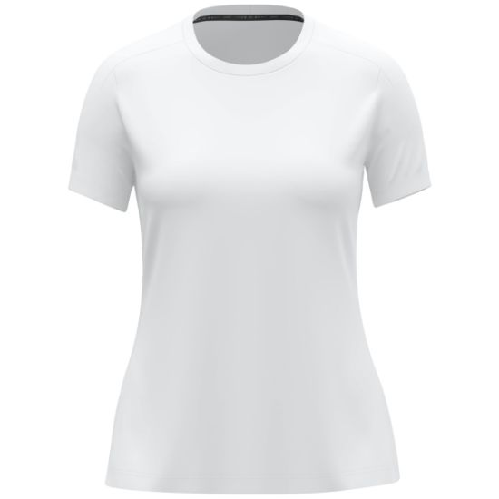 Afbeeldingen van T-Shirt Uni Damesmaten wit