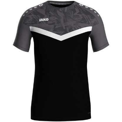 Afbeeldingen van T-shirt Iconic zwart/antraciet