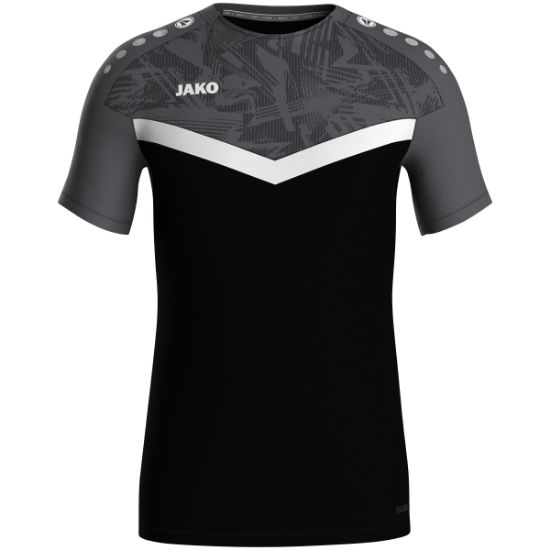 Afbeeldingen van T-shirt Iconic zwart/antraciet