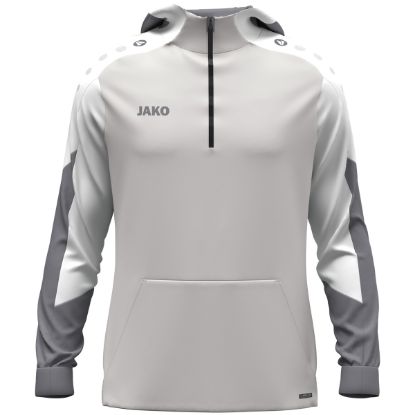 Afbeeldingen van Sweater met kap Dynamic lichtgrijs/wit/grijs