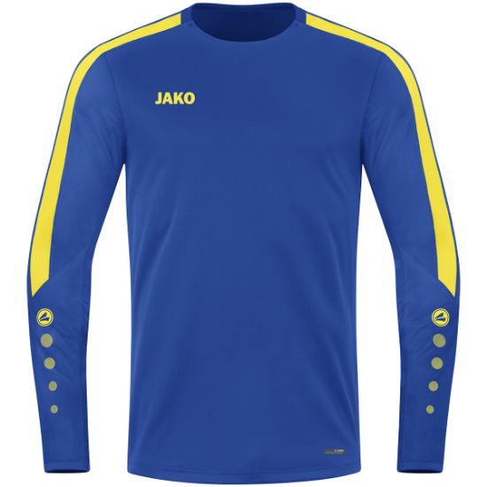Afbeeldingen van Sweater Power royal/citroen