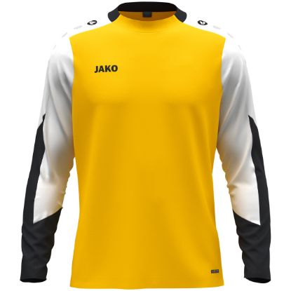 Afbeeldingen van Longsleeve Dynamic geel/wit/zwart