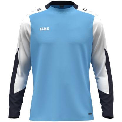 Afbeeldingen van Longsleeve Dynamic hemelsblauw/wit/marine