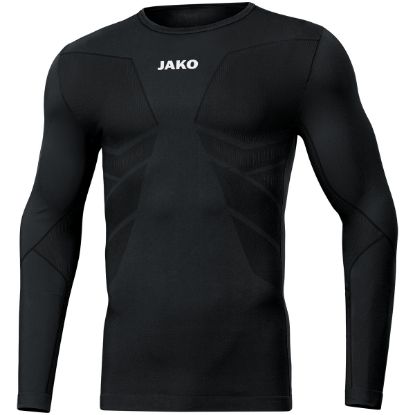 Afbeeldingen van Longsleeve Comfort Gerecycled zwart