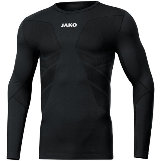 Afbeeldingen van Longsleeve Comfort Gerecycled zwart