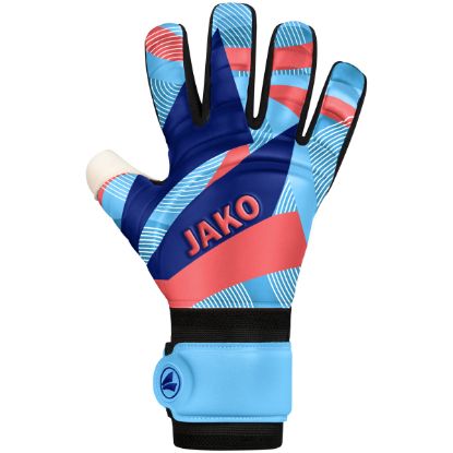 Afbeeldingen van Keeperhandschoen River SuperSoft NC hemelsblauw/koraal/navy