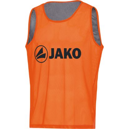 Afbeeldingen van Overgooier Reverse fluo oranje/steengrijs